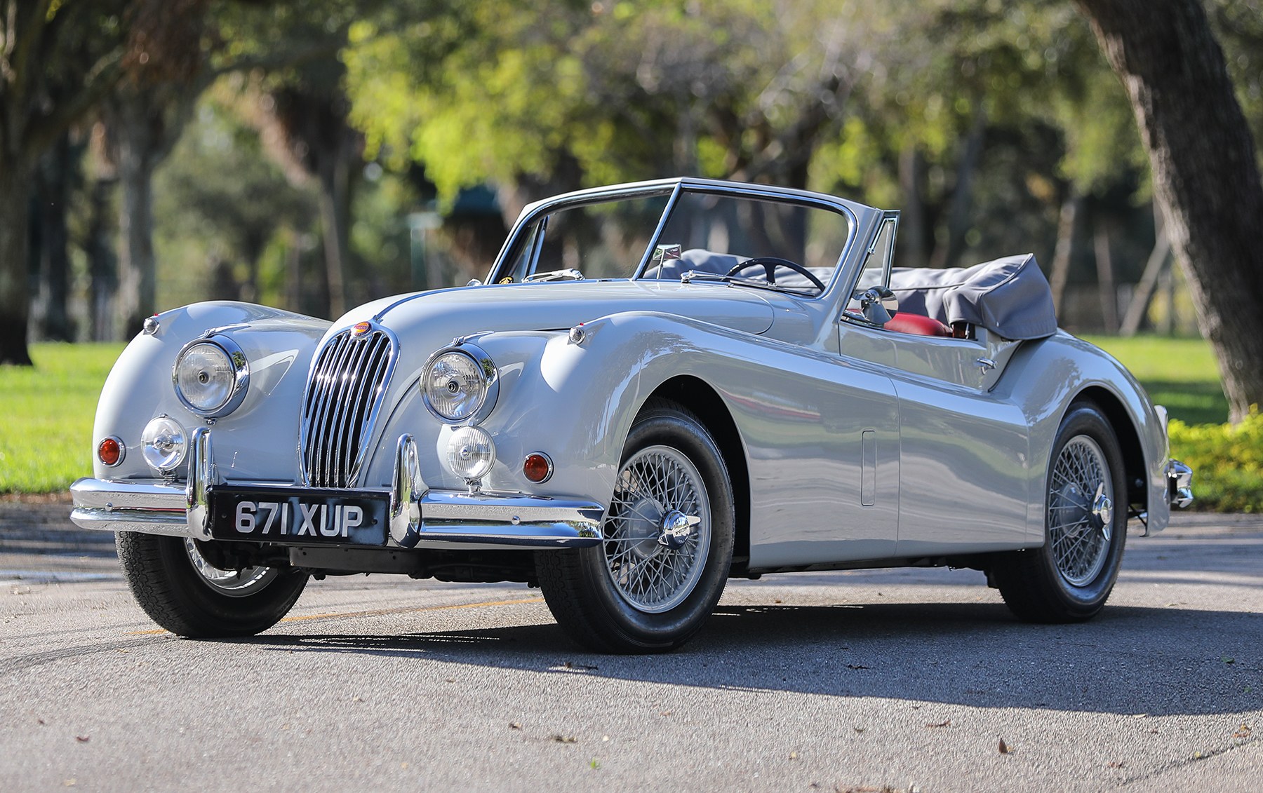 1955 Jaguar XK140 SE Drophead Coupe | Gooding & Company